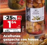 Oferta de ACEITUNAS GAZPACHA CON HUESO por 1,64€ en Dia Market