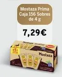 Oferta de Mostaza Prima por 7,29€ en Comerco Cash & Carry