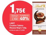Oferta de Mousse de chocolate Lindt por 1,75€ en PrimaPrix