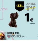 Oferta de Chocolate negro por 1€ en BM Supermercados