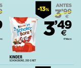 Oferta de Bombones Kinder por 3,49€ en BM Supermercados