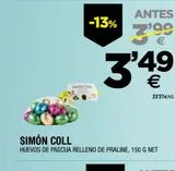 Oferta de Huevos de pascua por 3,49€ en BM Supermercados