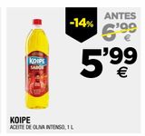 Oferta de Aceite de girasol Koipe por 5,99€ en BM Supermercados