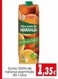 Oferta de Zumo de naranja eliges por 1,35€ en Proxi