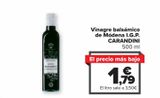 Oferta de Vinagre balsámico de Módena I.G.P. CARANDINI por 1,79€ en Carrefour Market