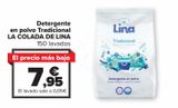 Oferta de Detergente en polvo Tradicional LA COLADA DE LINA  por 7,95€ en Carrefour Market
