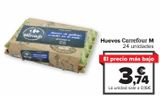 Oferta de Huevos Carrefour M por 3,74€ en Carrefour Market