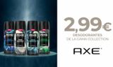 Oferta de Desodorante en spray Axe por 2,99€ en Primor