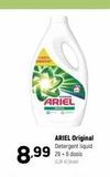 Oferta de -20% BRATIS  ARIEL  8.99  ARIEL Original Detergent liquid 29 +6 dosis  en Coviran