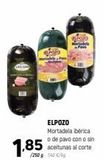 Oferta de Mortadela ibérica elpozo en Coviran