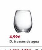 Oferta de Vaso de agua  por 4,99€ en GiFi