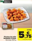 Oferta de Pinchos de pollo MORENO PLAZA  por 5,75€ en Carrefour