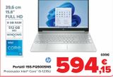 Oferta de Portátil 15S-FQ5005NS por 594,15€ en Carrefour