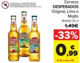 Oferta de Cerveza DESPERADOS Original, Lima o Mojito  por 0,99€ en Carrefour
