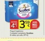 Oferta de Papel higiénico Scottex en Consum