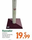 Oferta de Rascador para gatos por 19,99€ en TiendAnimal