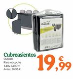 Oferta de Cubre asiento coche por 19,99€ en TiendAnimal