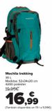 Oferta de Mochila Trekking  por 16,99€ en Carrefour