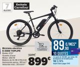Oferta de Bicicleta eléctrica E-3300 TOPLIFE  por 899€ en Carrefour