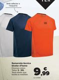 Oferta de Camiseta técnica bicolor hombre  por 9,99€ en Carrefour
