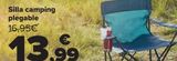 Oferta de Silla camping plegable  por 13,99€ en Carrefour