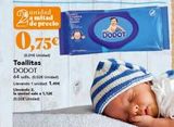 Oferta de Toallitas Dodot en Gadis