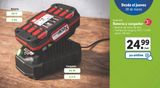 Oferta de Batería y cargador Parkside por 24,99€ en Lidl