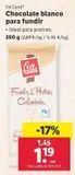 Oferta de Chocolate blanco Fin Carré por 1,19€ en Lidl