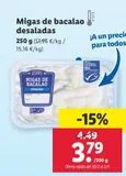 Oferta de Migas de bacalao por 3,79€ en Lidl