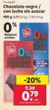 Oferta de Chocolate negro Fin Carré por 0,79€ en Lidl