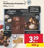Oferta de Profiteroles Deluxe por 3,29€ en Lidl