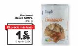 Oferta de Croissant clásico SIMPL por 1,35€ en Carrefour