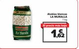 Oferta de Alubias blancas LA MURALLA por 1,62€ en Carrefour