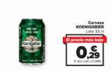 Oferta de Cerveza KOENIGSBIER por 0,29€ en Carrefour