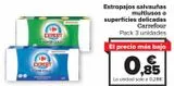 Oferta de Estropajo salvauñas multiusos o superfícies delicadas Carrefour  por 0,85€ en Carrefour