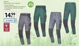 Oferta de Pantalones de trabajo Parkside por 14,99€ en Lidl