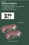 Oferta de Papel de lija Parkside por 3,99€ en Lidl