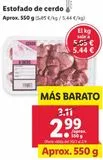 Oferta de Estofado de cerdo por 2,99€ en Lidl