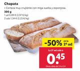 Oferta de Chapata por 0,89€ en Lidl
