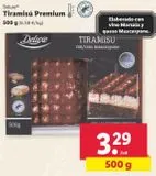 Oferta de Tiramisú Deluxe por 3,29€ en Lidl