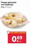 Oferta de Donuts por 0,69€ en Lidl