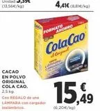 Oferta de Cacao en polvo Cola Cao en Supercor