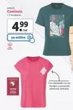 Oferta de Camiseta esmara por 4,99€ en Lidl
