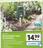 Oferta de Ahuyentador solar ecológico Parkside por 14,99€ en Lidl