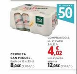 Oferta de Cerveza san en Supercor Exprés