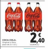 Oferta de Coca-Cola Coca-Cola en Supercor Exprés