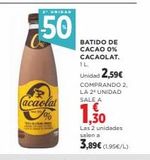 Oferta de Batido de cacao Cacaolat en Supercor Exprés