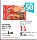 Oferta de Cookies Nocilla en El Corte Inglés