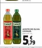Oferta de Aceite de oliva Coosur en El Corte Inglés