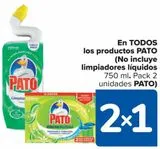Oferta de En TODOS los productos PATO (No incluye limpiadores líquidos PATO) en Carrefour